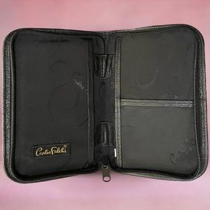 EUC LIKE NEW Vintage Carlos Falchi Leather Address Book or Organizer